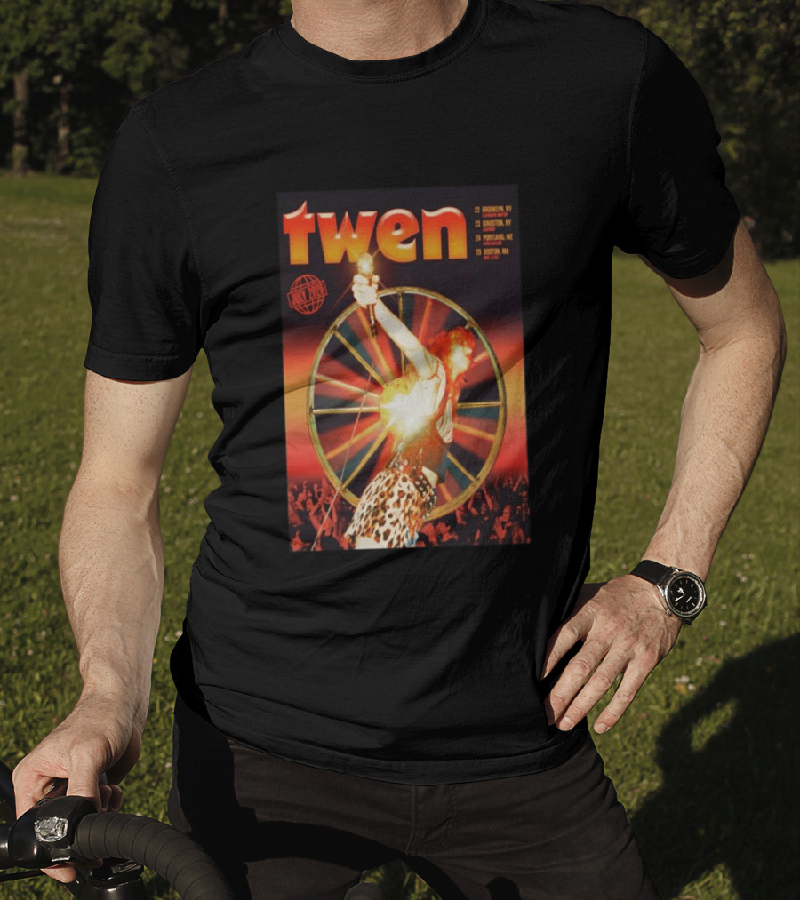 Twen Summer Heat Tour July 2026 Brooklyn Kingston Portland Boston T-Shirt