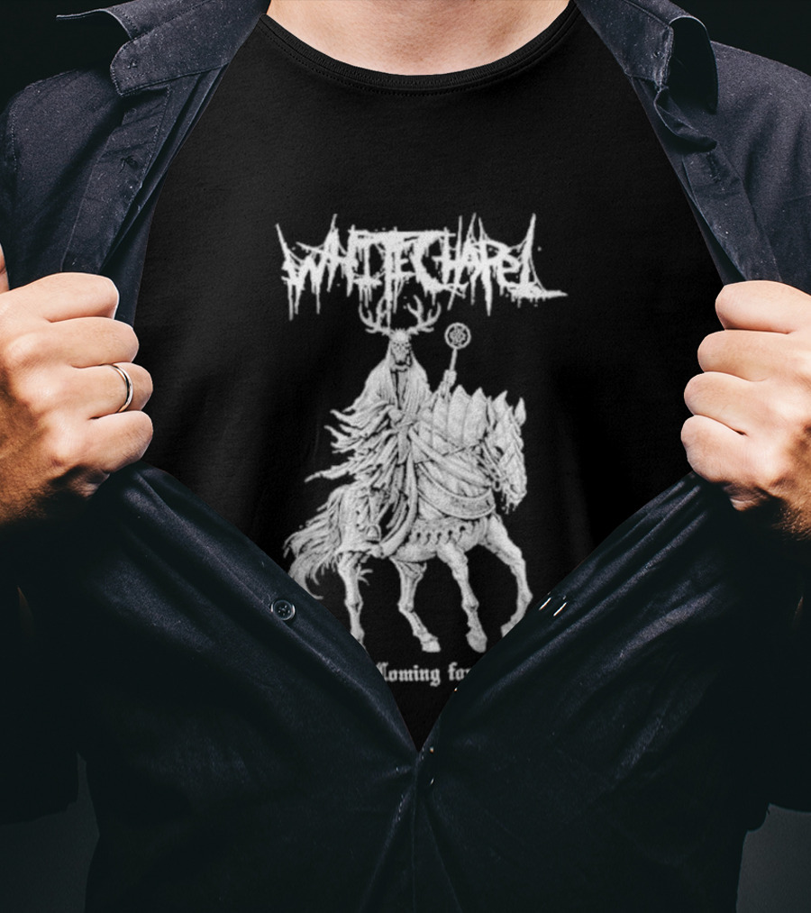 Whitechapel Horse Nothing Is Coming For King Of Me T-Shirt