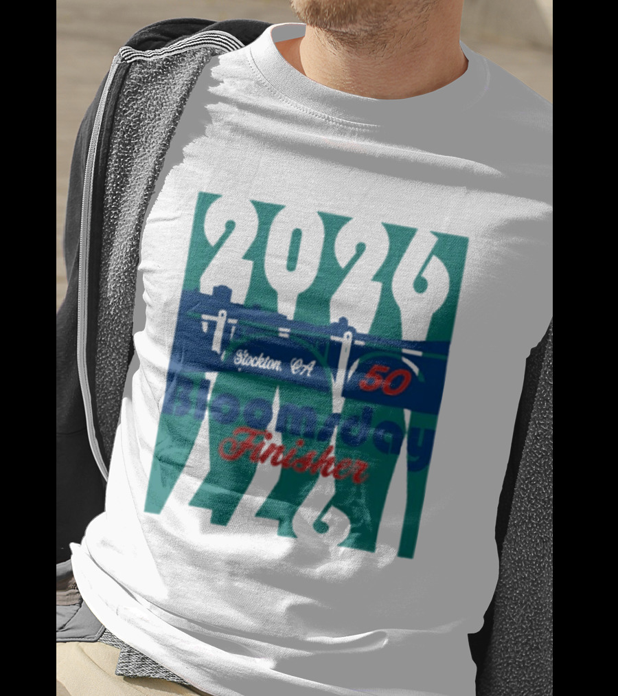 2024 Bloomsday Finisher 50th Annual Race Spokane 12K T-Shirt