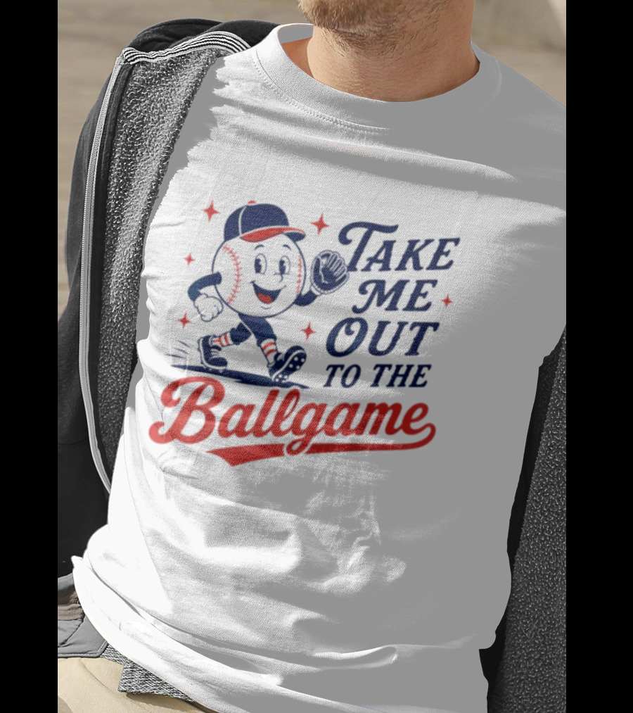 Take Me Out To The Ballgame Baseball T-Shirt