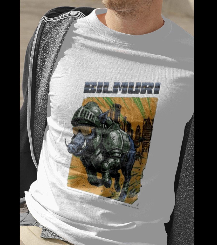 Bilmuri Armored Boar Detroit Skyline The Fillmore May 3 2026 T-Shirt