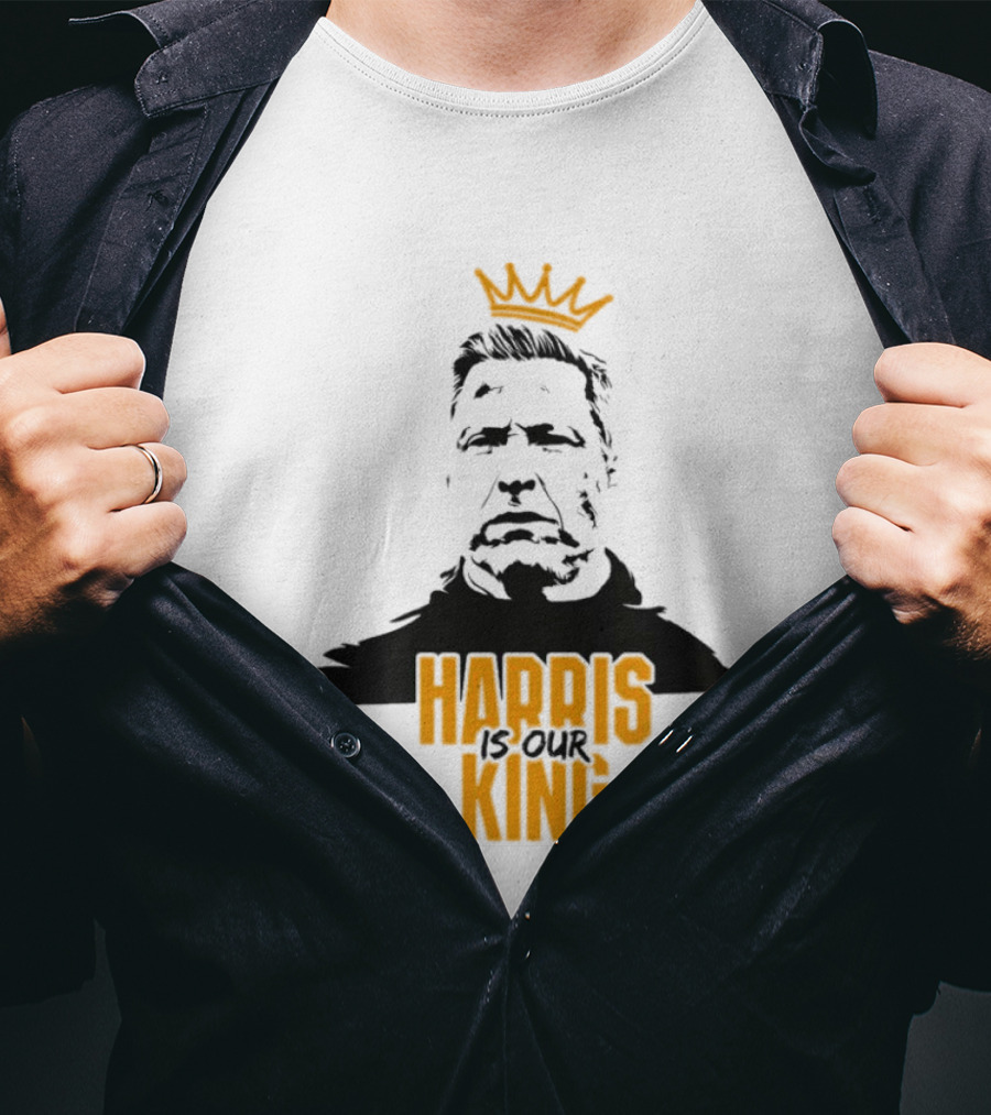 Cambridge United FC Harris Is Our King Crown Portrait 2026 T-Shirt