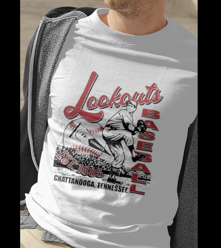 Lookouts Baseball Chattanooga Tennessee Est 1885 T-Shirt