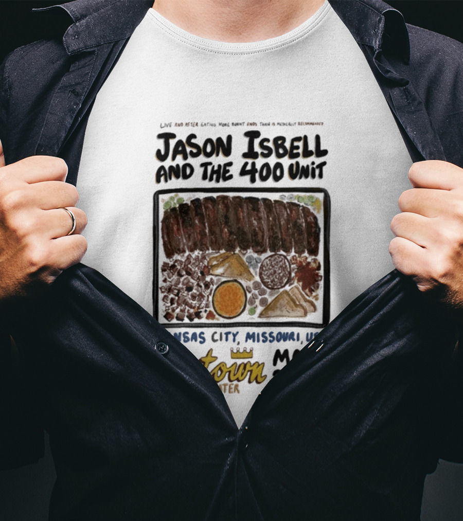 Jason Isbell And The 400 Unit Live Kansas City Uptown Theater May 3 2026 T-Shirt