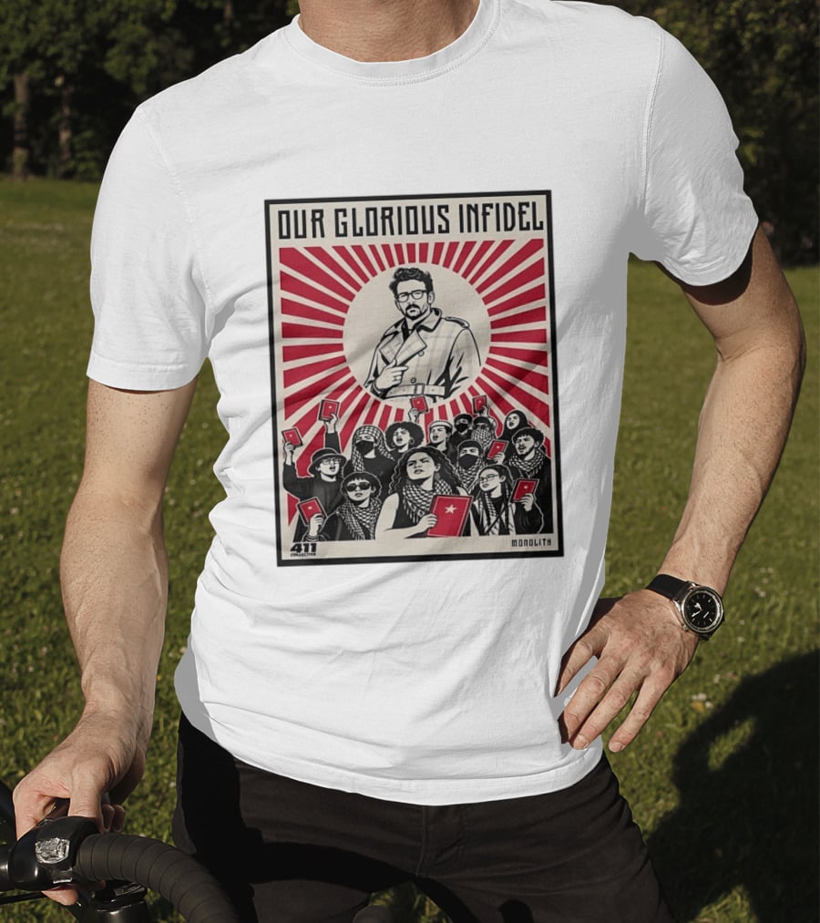 Onolith Collective Our Glorious Infidel 411 Monolith Red Star Revolution T-Shirt