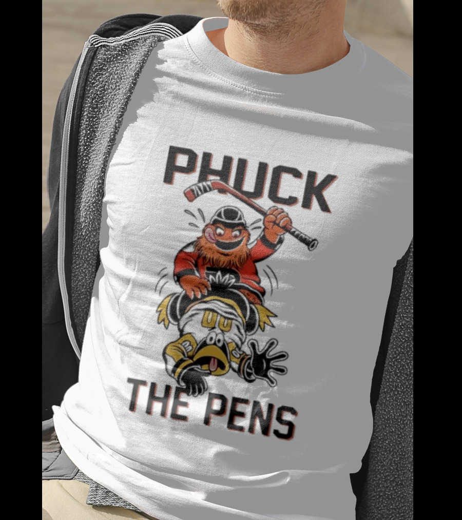 Phuck The Pens Philadelphia Flyers Rivalry Hockey T-Shirt