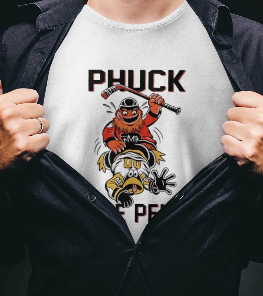 Phuck The Pens Philadelphia Flyers Rivalry Hockey T-Shirt