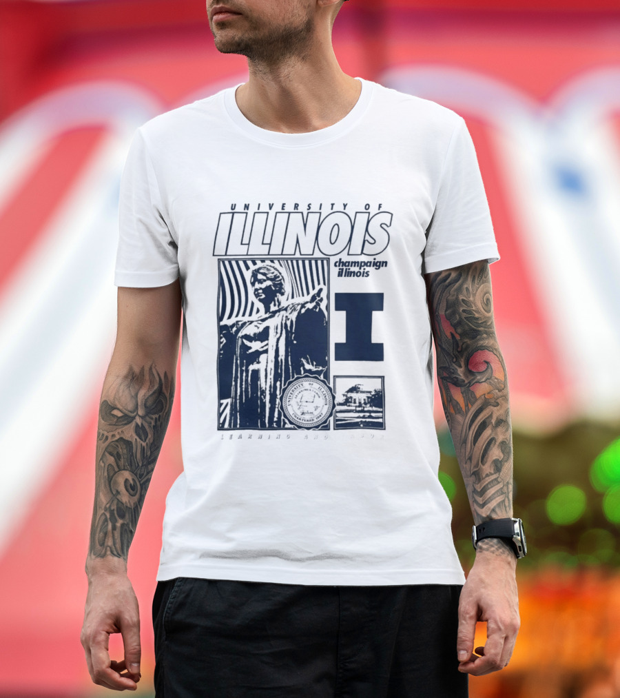 University Of Illinois Alma Mater Champaign Urbana Gameday Spirit T-Shirt