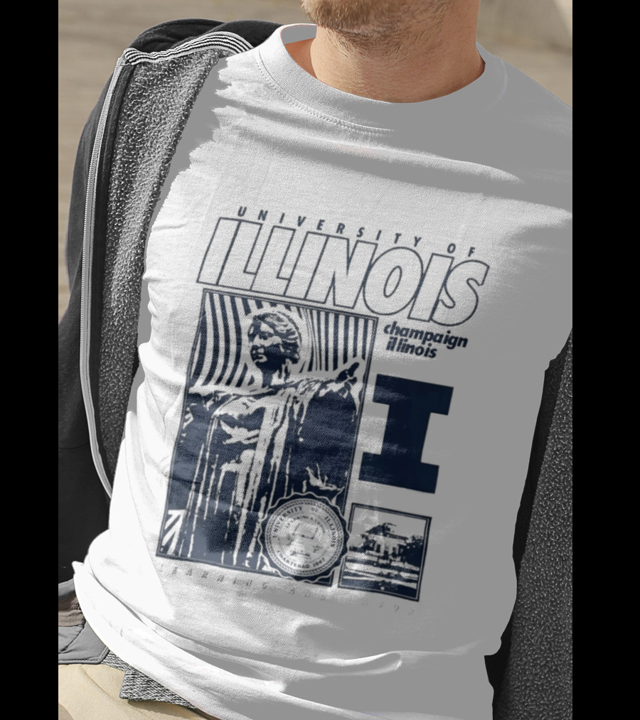 University Of Illinois Alma Mater Champaign Urbana Gameday Spirit T-Shirt