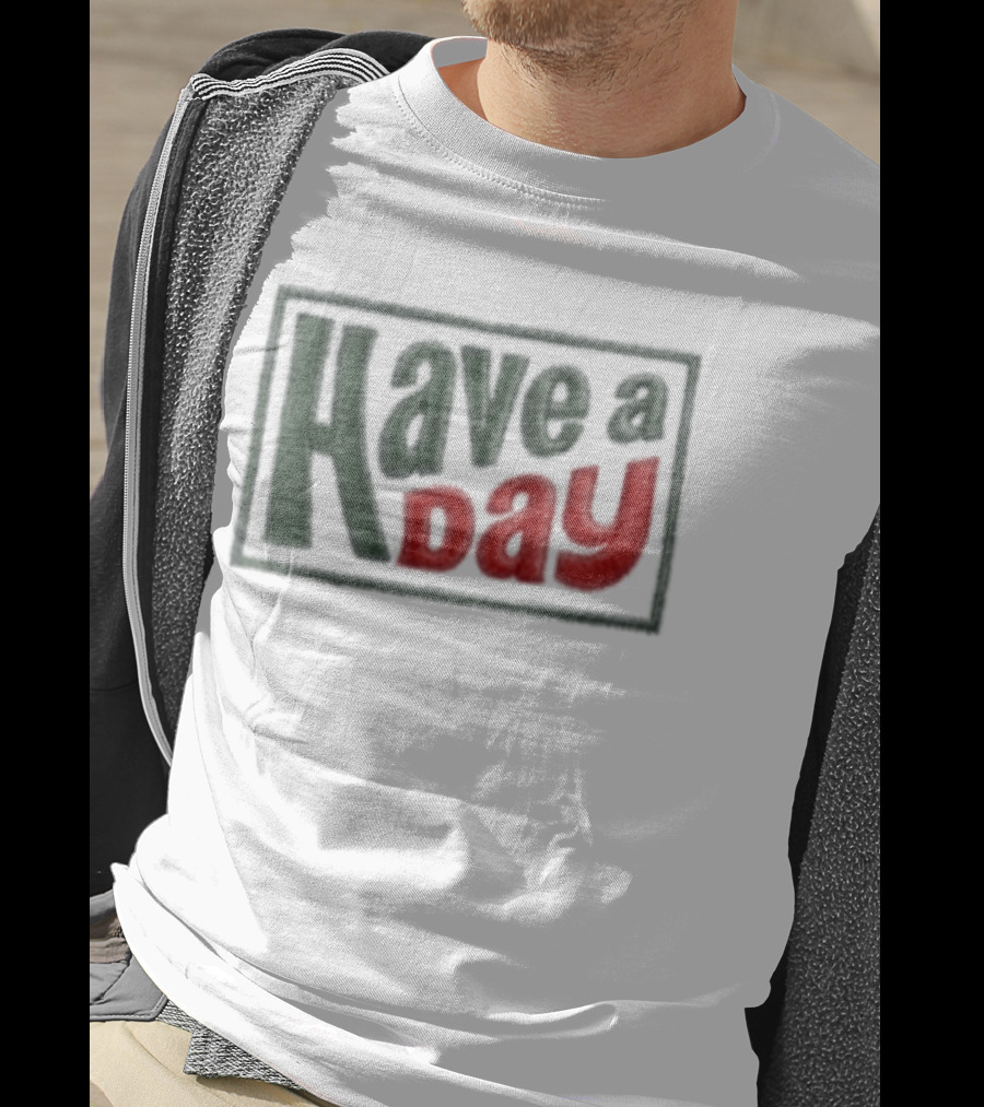 Robby Berger Have A Day Rope Hat Retro Bold Font T-Shirt