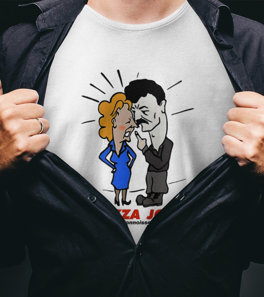 Yosser Hughes Gizza Job Cartoon Illustration By Comictees.com T-Shirt