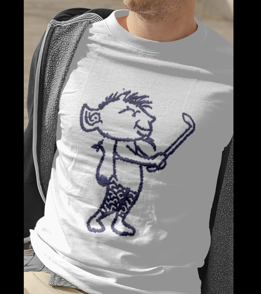 Ryan Jamison DIBS DePaul Golf Hat Character Sketch T-Shirt