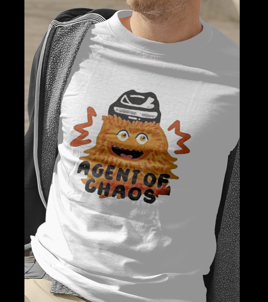 Gritty Agent Of Chaos Philadelphia Flyers T-Shirt