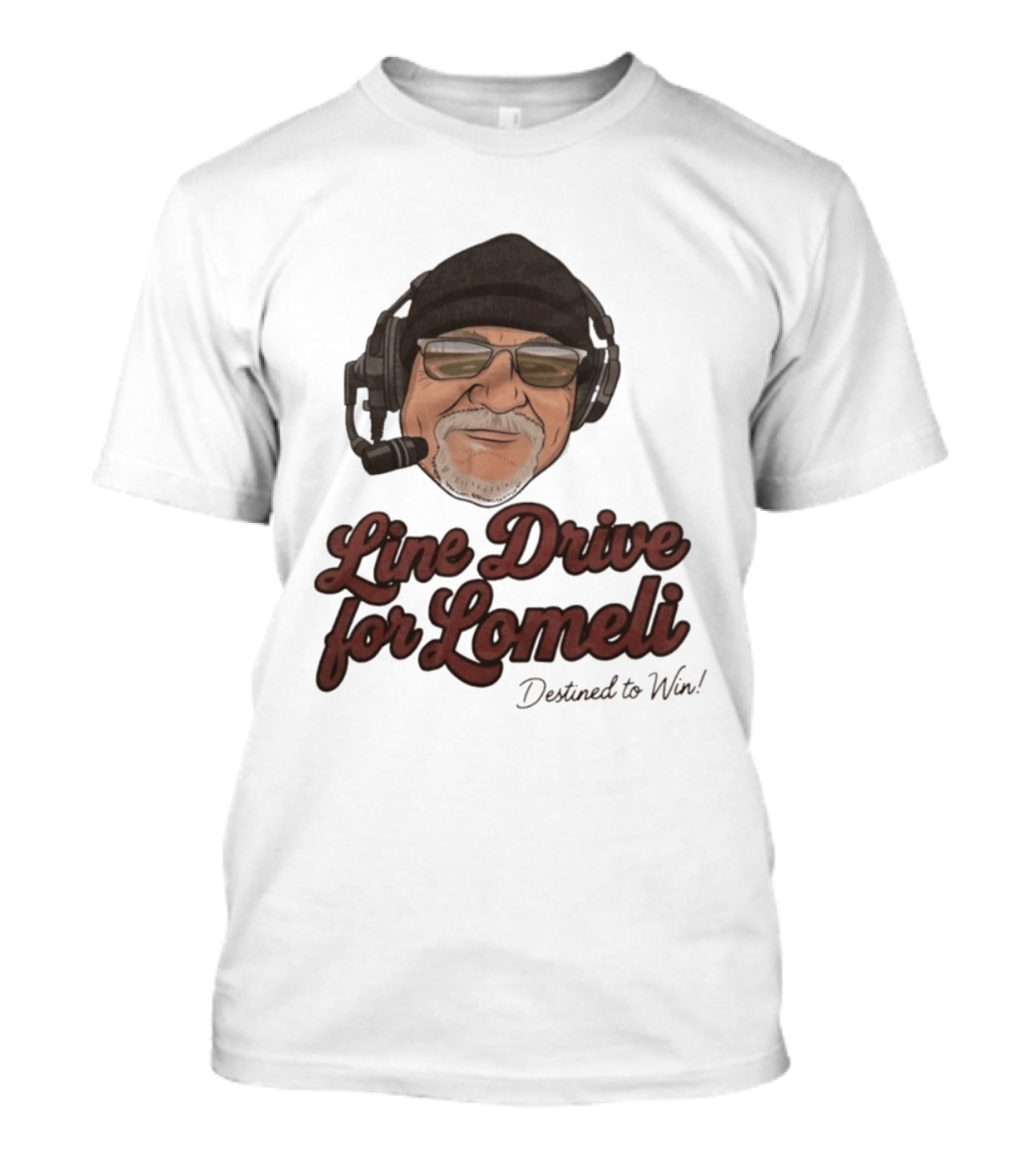 Line Drive For Lomeli Destined To Win T-Shirt
