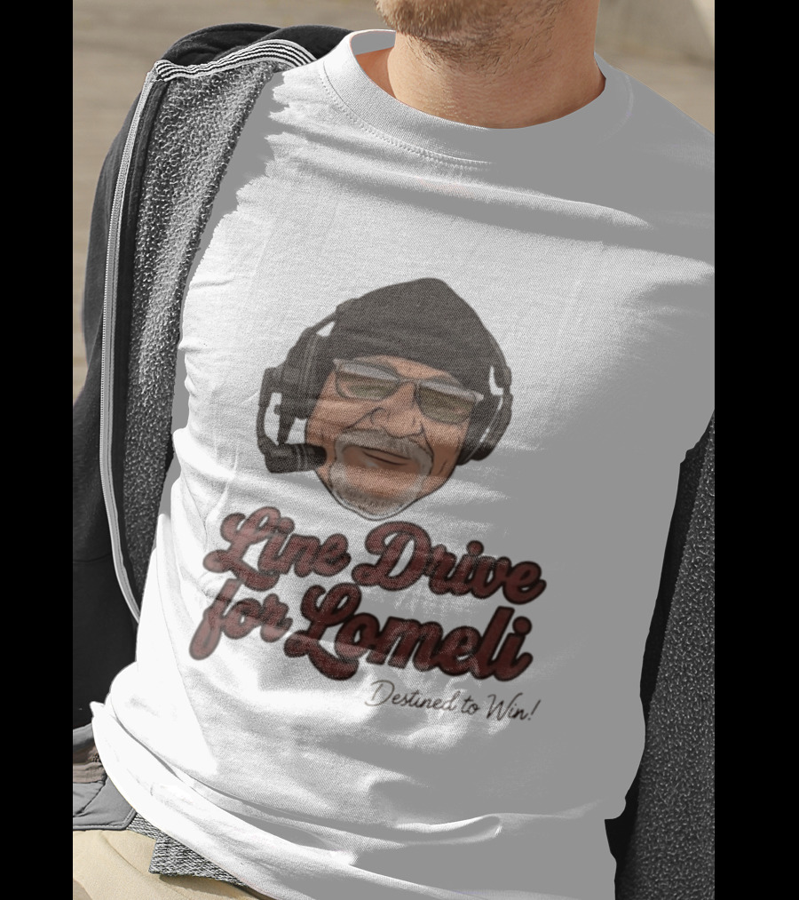 Line Drive For Lomeli Destined To Win T-Shirt