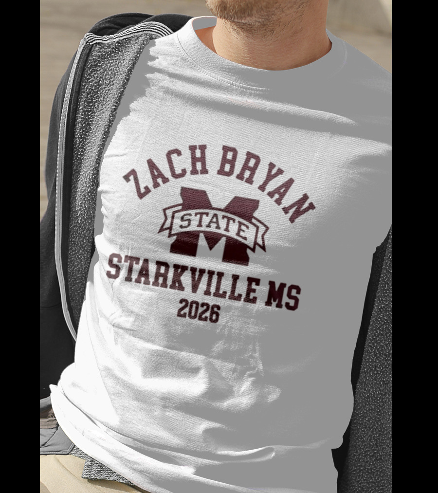 Zach Bryan State Starkville MS 2026 T-Shirt