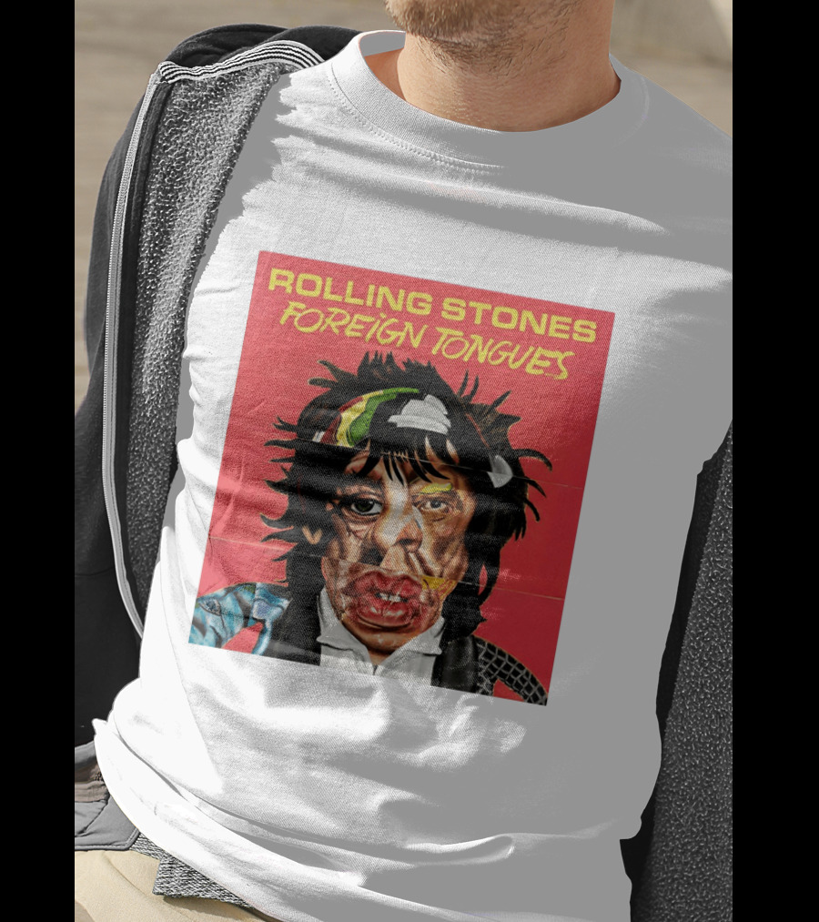 The Rolling Stones Foreign Tongues Album Cover Art 2026 T-Shirt