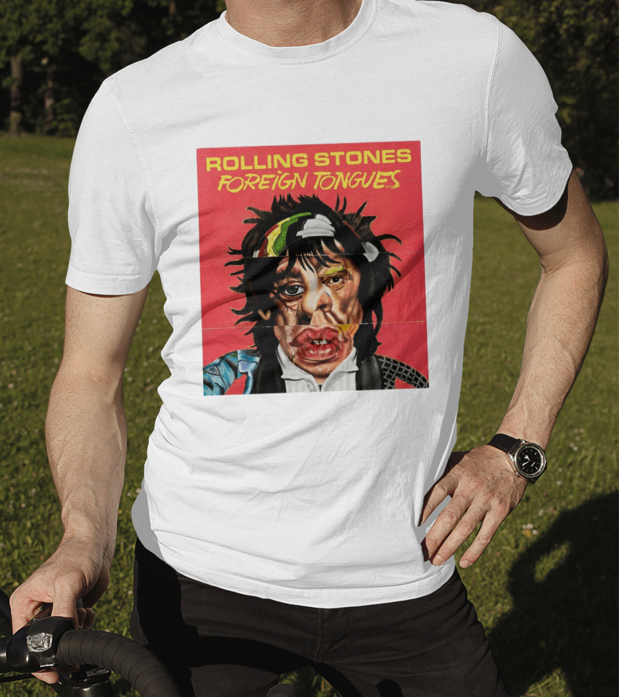 The Rolling Stones Foreign Tongues Album Cover Art 2026 T-Shirt