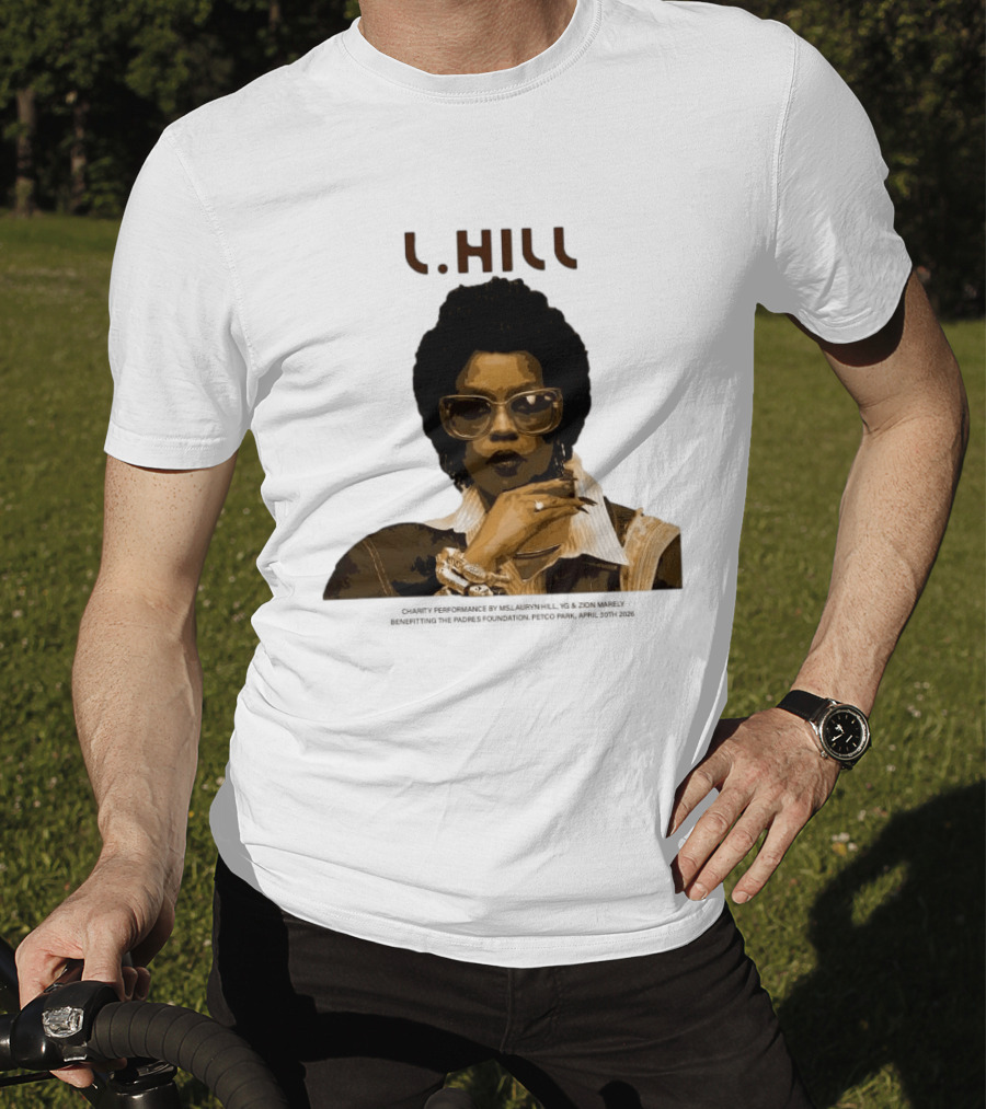 Ms Lauryn Concert Hill MLH Charity Dinner On The Diamond T-Shirt