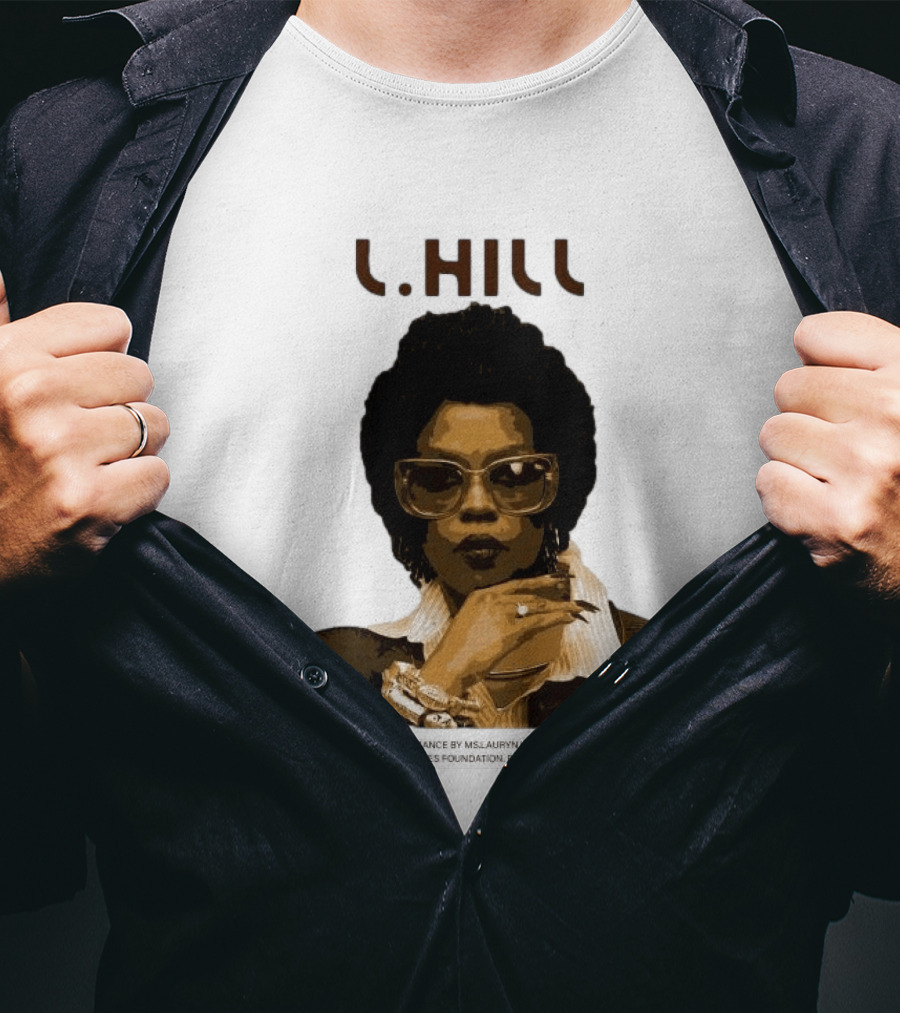 Ms Lauryn Concert Hill MLH Charity Dinner On The Diamond T-Shirt