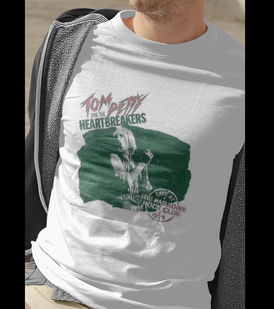 Tom Petty Live At The Paradise Rock Club Boston 1978 T-Shirt