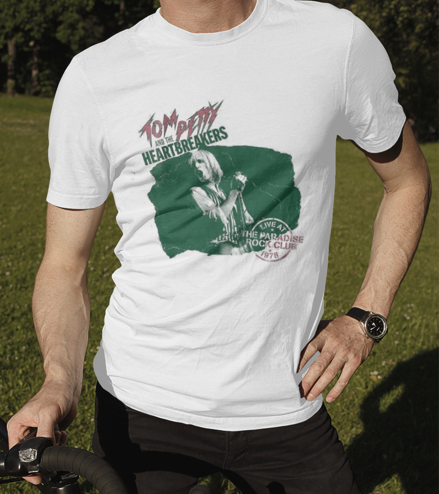 Tom Petty Live At The Paradise Rock Club Boston 1978 T-Shirt