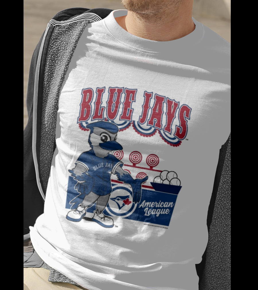 Toronto Blue Jays Mitchell Ness Step Back Up Cream American League T-Shirt
