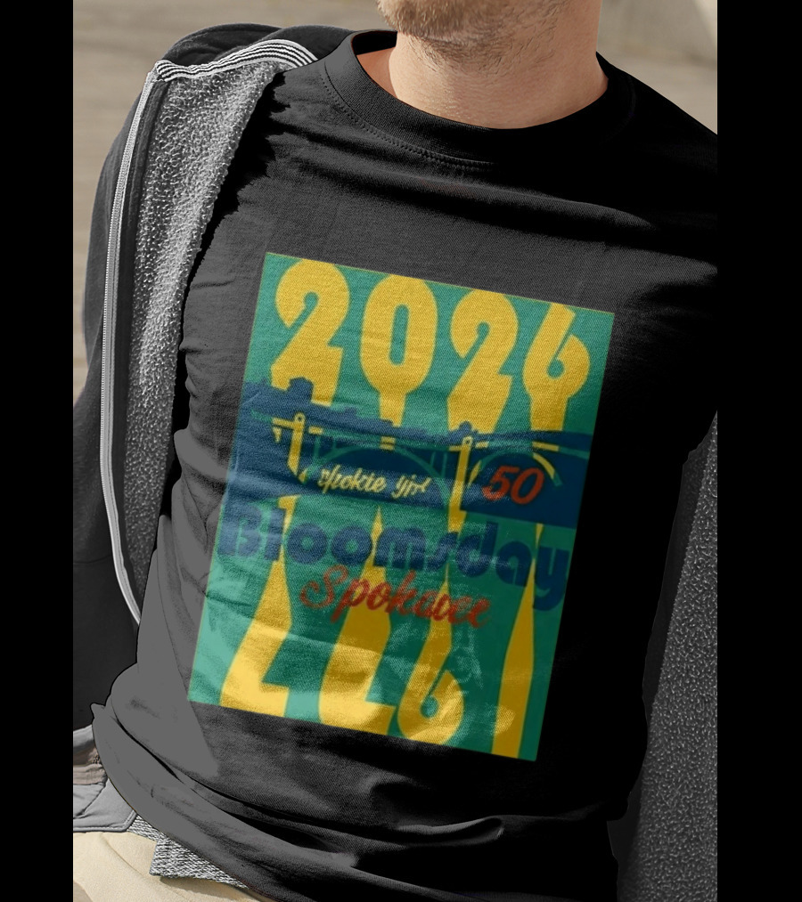 2026 Spokane Bloomsday 50th Race Hometown Pride Celebration T-Shirt