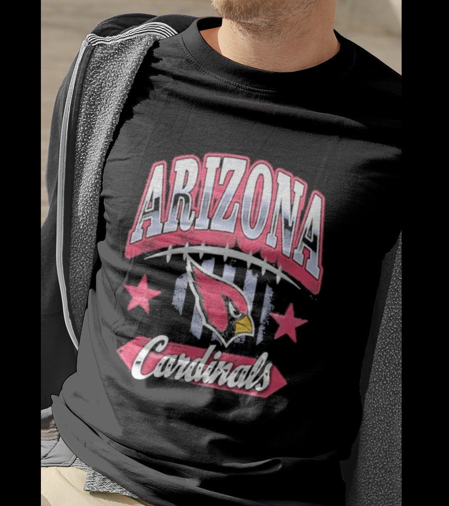 Arizona Cardinals Americana 2026 Red White Blue Stars T-Shirt