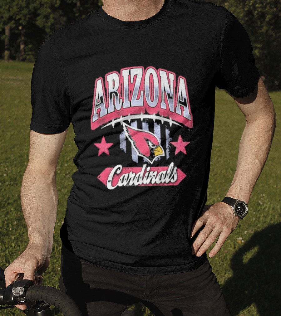 Arizona Cardinals Americana 2026 Red White Blue Stars T-Shirt