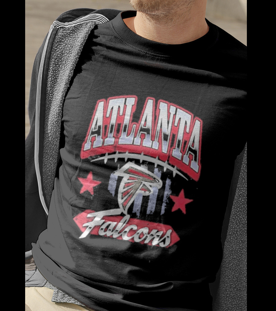 Atlanta Falcons Americana 2026 Stars And Stripes NFL Team Spirit T-Shirt