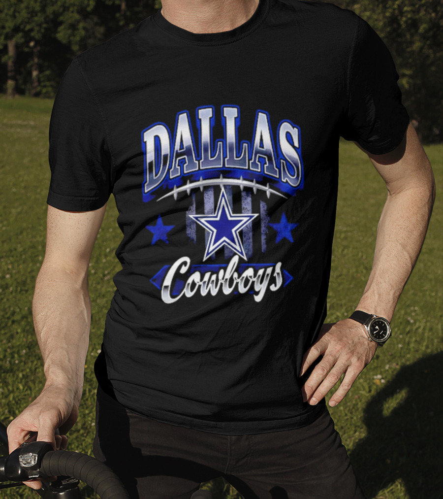 Dallas Cowboys Americana 2026 Star And Stripes Football Team Fan T-Shirt