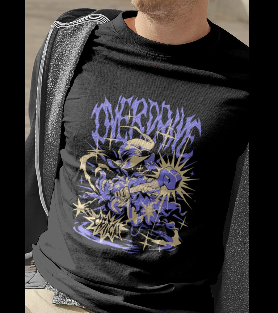 Final Fantasy Overdrive Explosive Cosmic Guitar Power T-Shirt