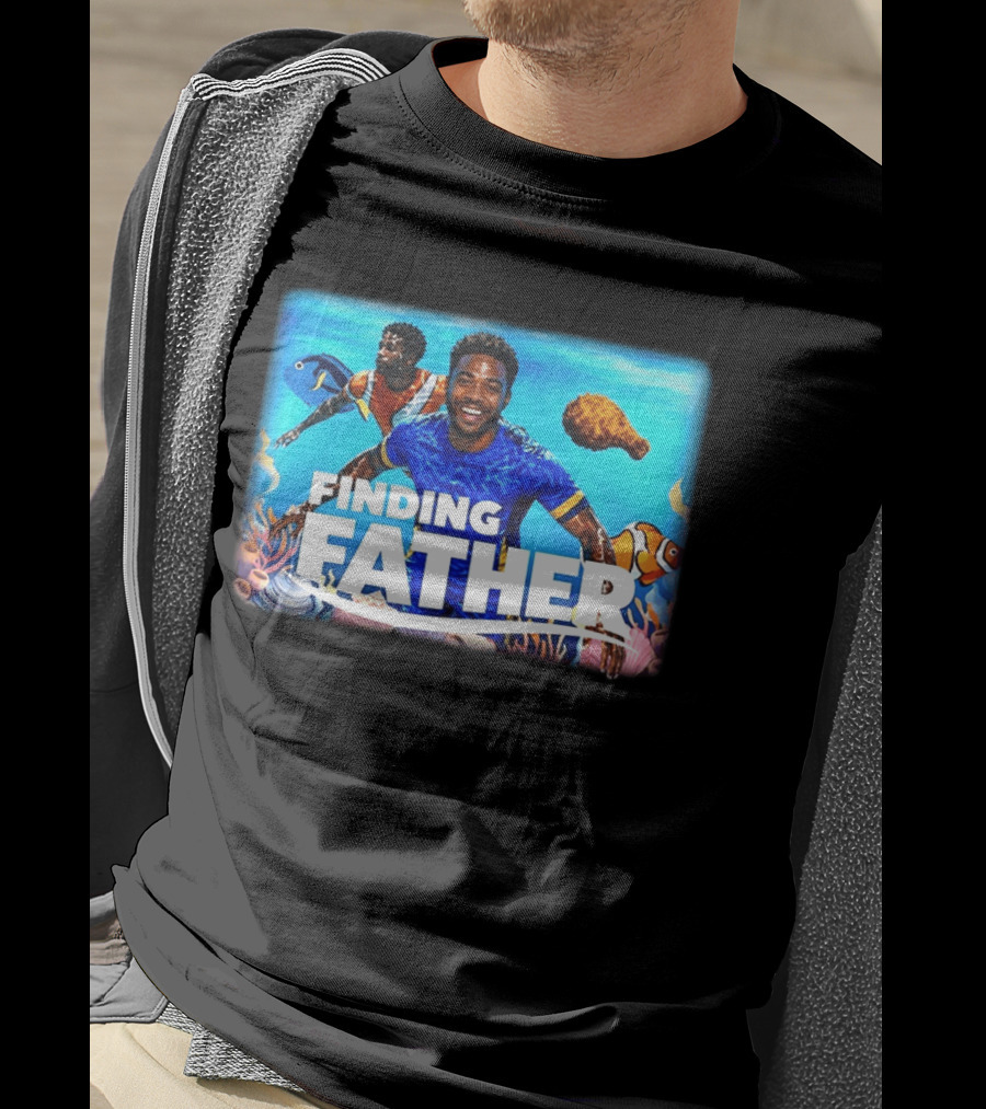 Finding Father Underwater Adventure With Fish And Coral T-Shirt