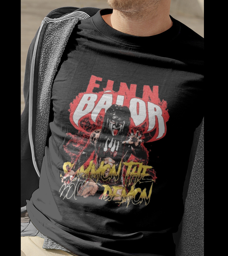 Finn Bálor Summon The Demon WWE Fan Merchandise T-Shirt