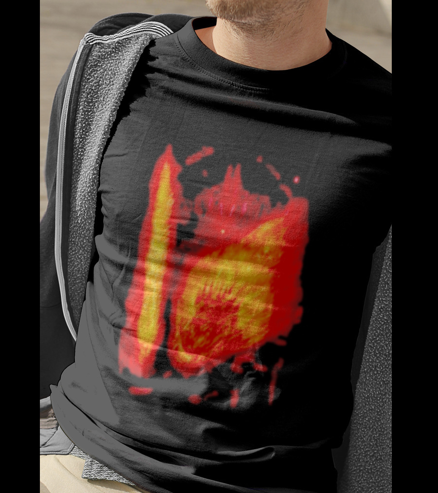 Flame Knight Fire Armor Blaze T-Shirt