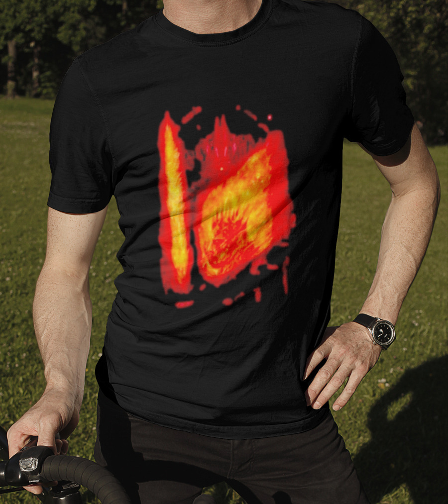 Flame Knight Fire Armor Blaze T-Shirt