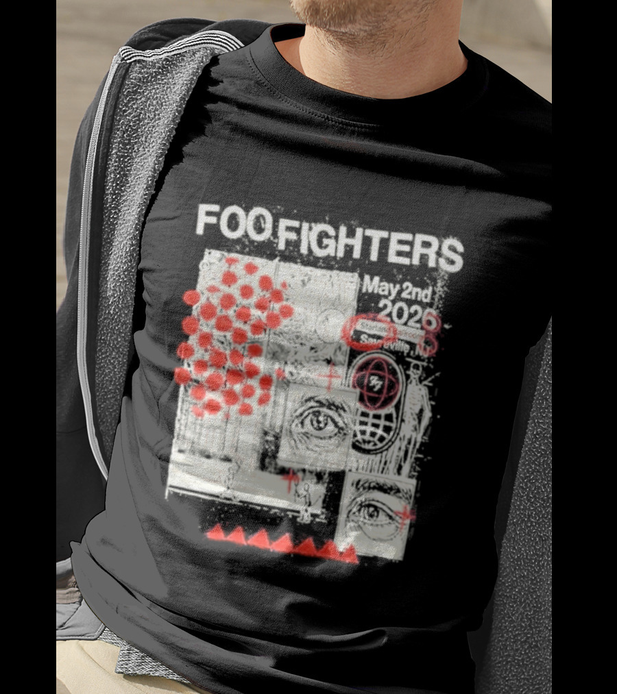 Foo Fighters Sayreville New Jersey 2026 Starland Ballroom May 2nd Your Favorite Toy T-Shirt