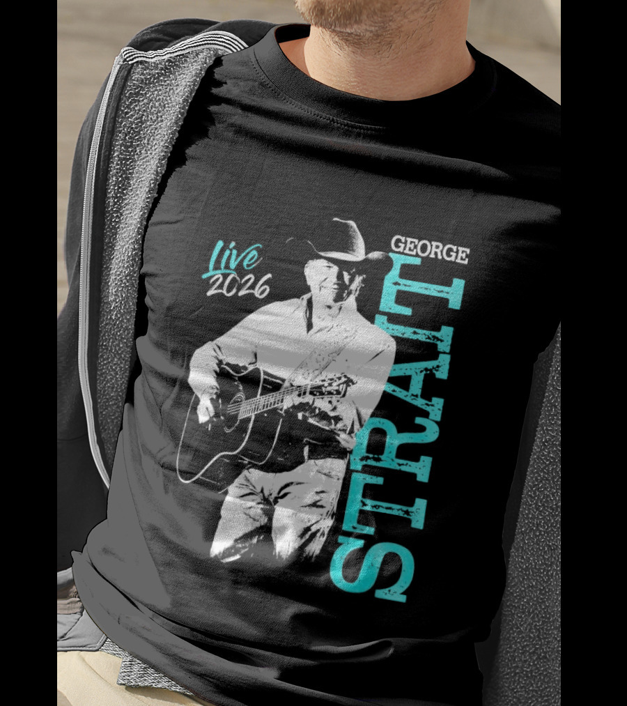 George Strait Live 2026 Death Valley Edition Black T-Shirt