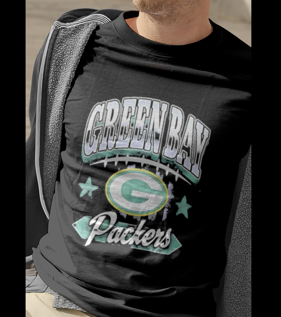 Green Bay Packers Americana 2026 Edition With Stars And Classic Team T-Shirt
