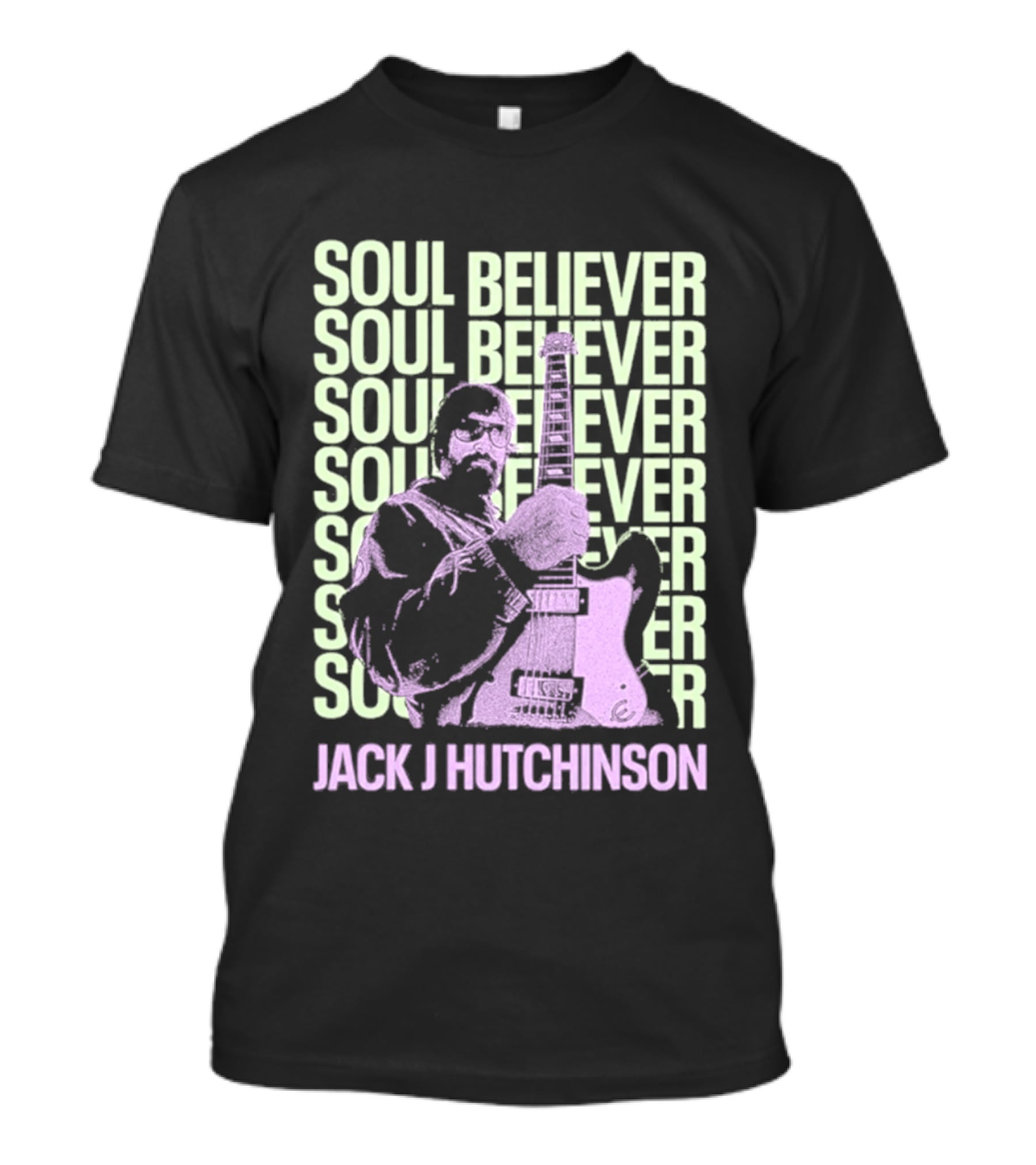 Jack J Hutchinson Soul Believer Guitar Artistry T-Shirt