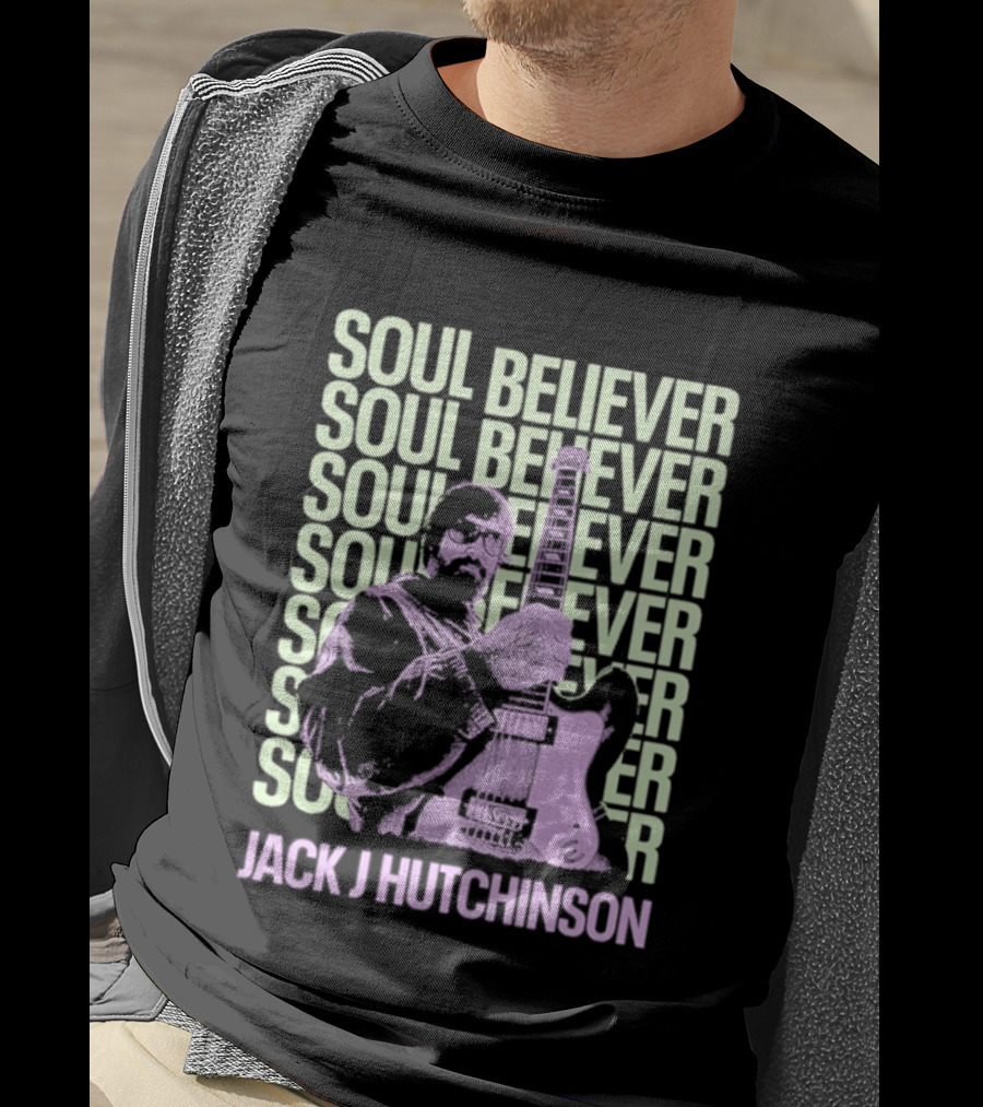 Jack J Hutchinson Soul Believer Guitar Artistry T-Shirt