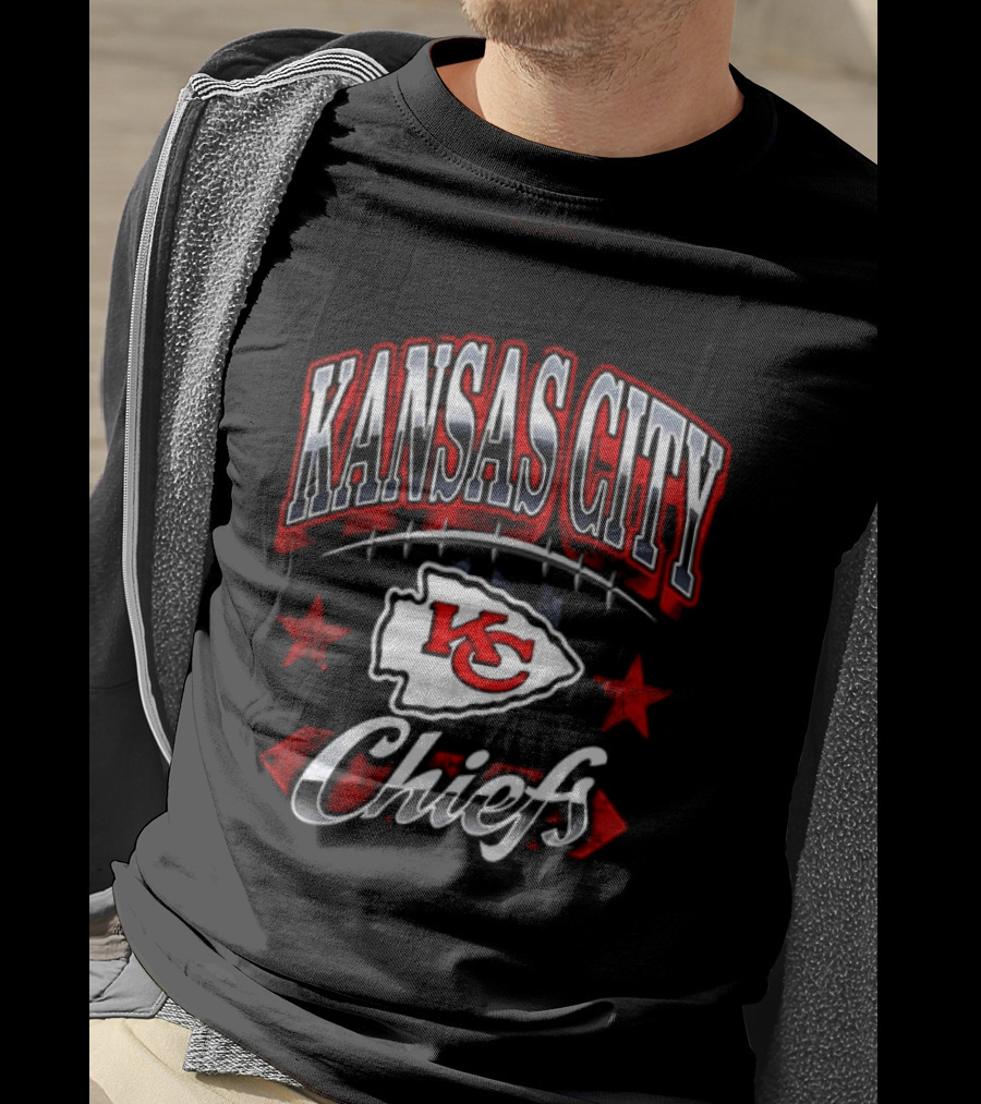 Kansas City Chiefs Americana 2026 KC Football Stars T-Shirt