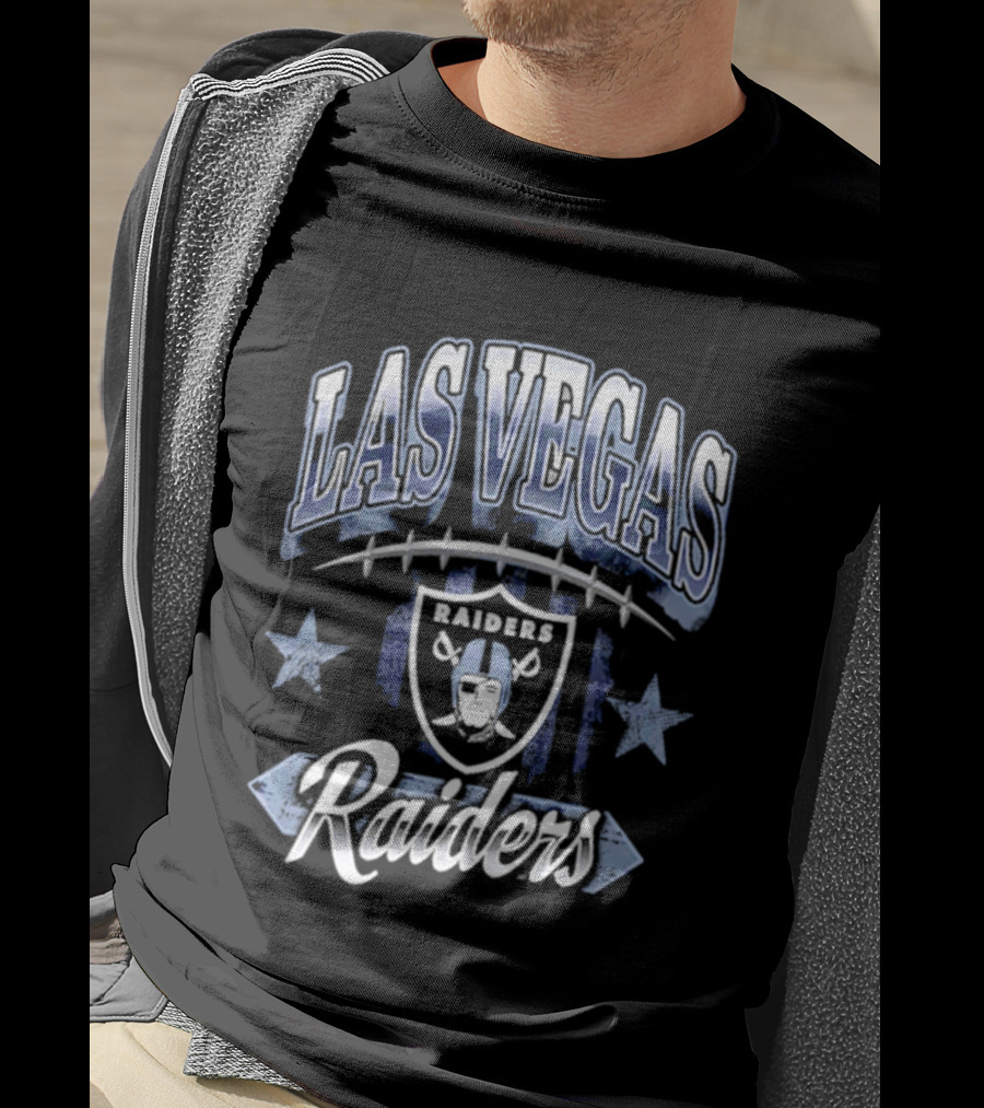Las Vegas Raiders Americana 2026 Football Team Stars T-Shirt