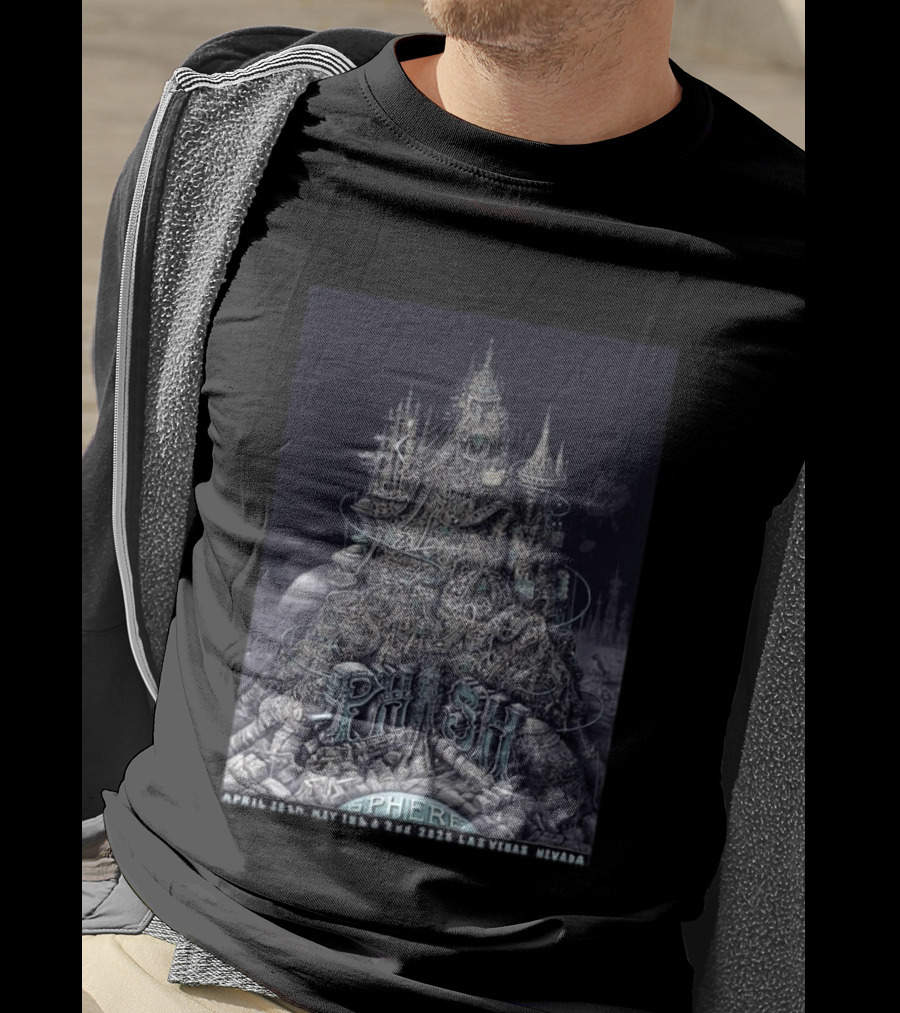 Phish Live At Sphere Las Vegas 2026 April 18 May 1 2 2026 T-Shirt