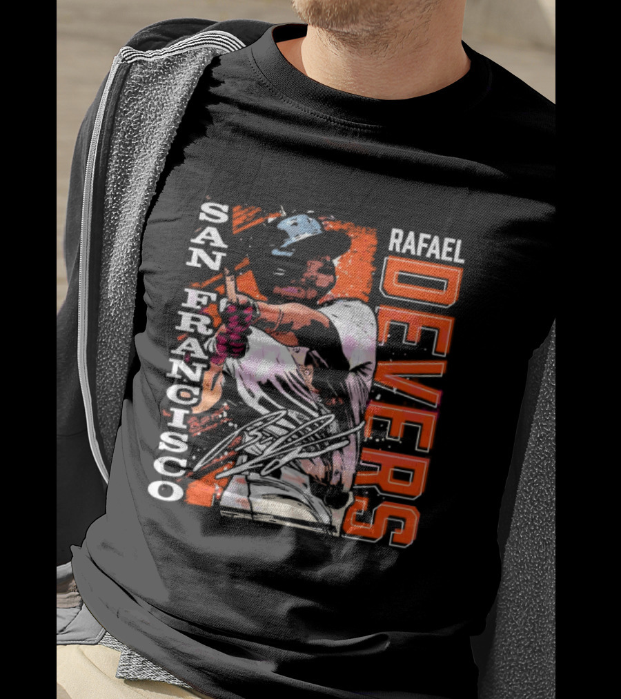 Rafael Devers San Francisco Baseball T-Shirt