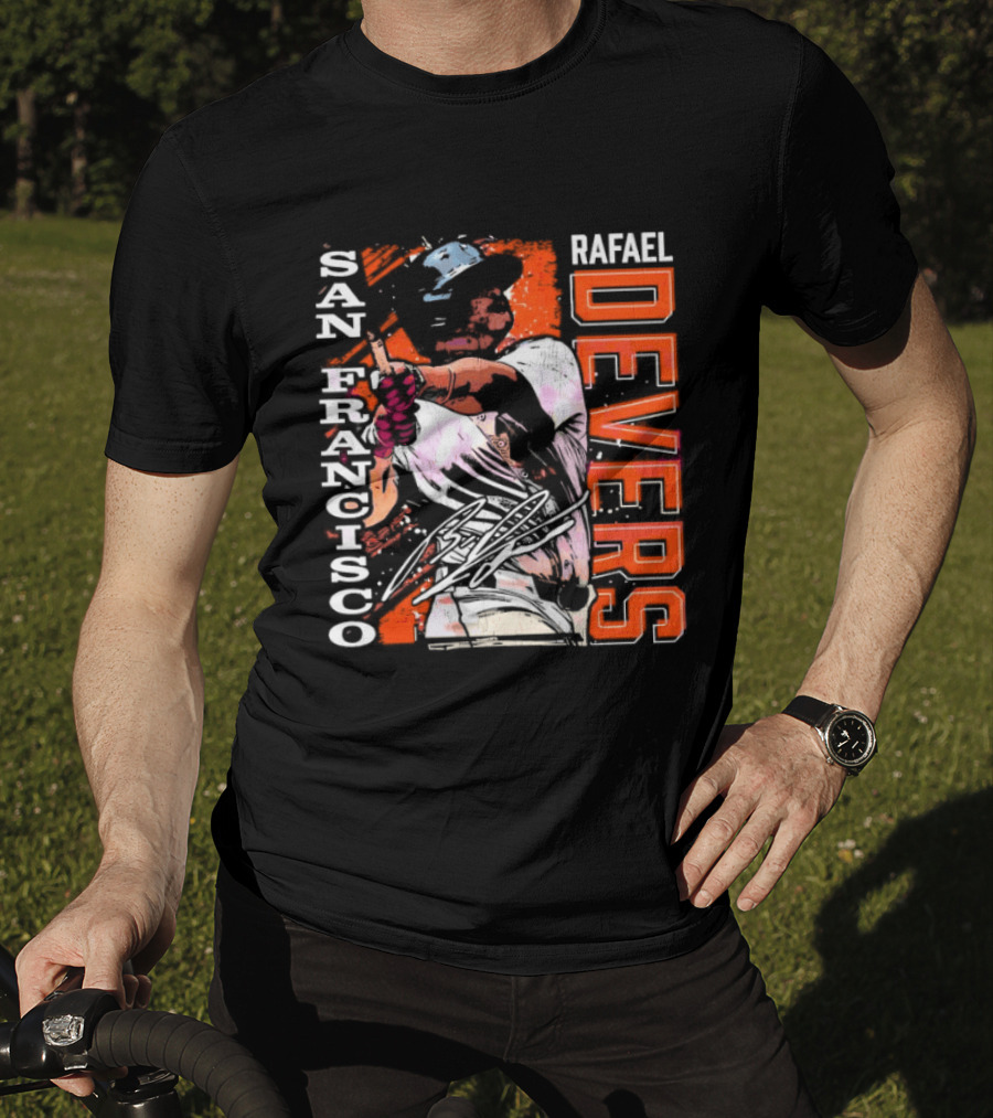 Rafael Devers San Francisco Baseball T-Shirt