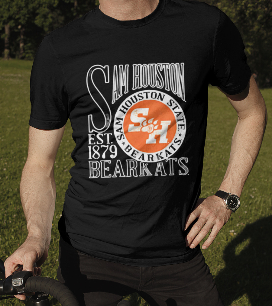 Sam Houston State Bearkats Est 1879 SH Paw T-Shirt
