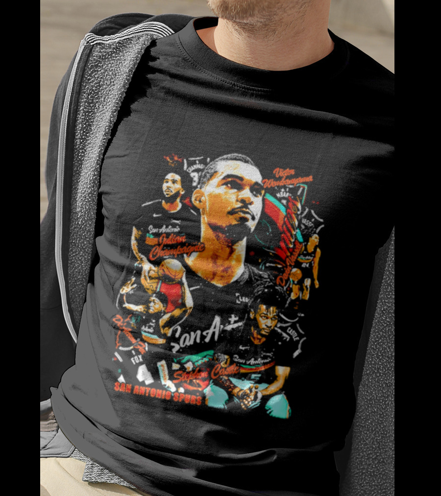 San Antonio Spurs Basketball Legend T-Shirt