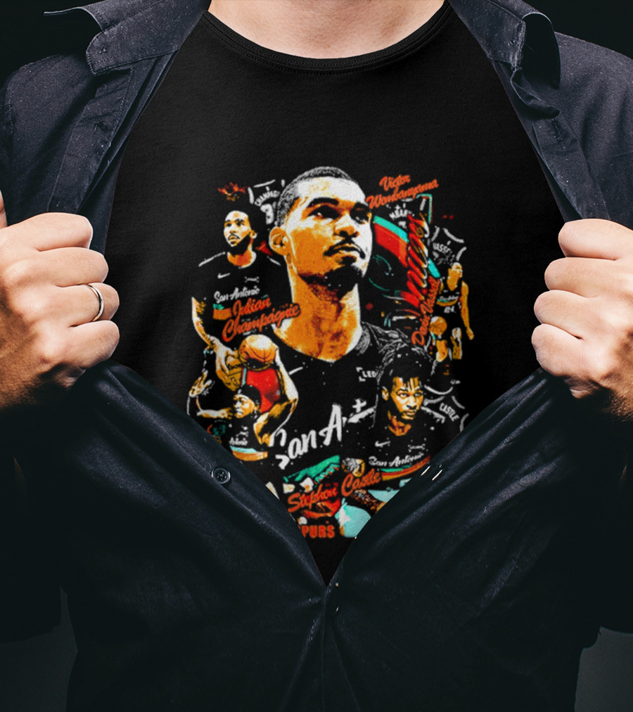 San Antonio Spurs Basketball Legend T-Shirt